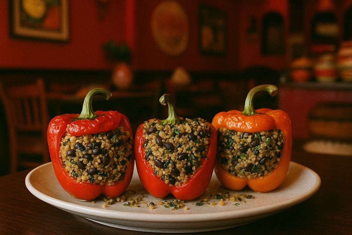 Saintly Stuffed Peppers.