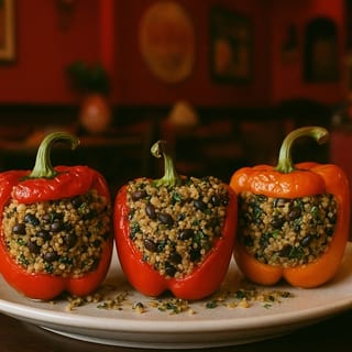 Saintly Stuffed Peppers